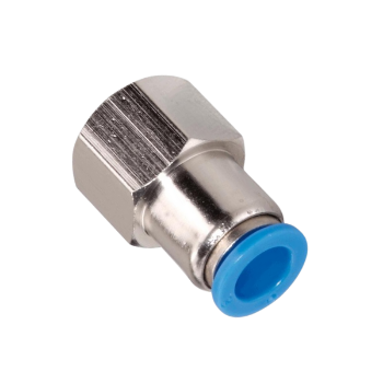 Picture of IPCF10-04 - Stud Male - Push-In Fitting - 10mm Tube To 1/2" Female Thread - Polymer & Brass