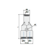 Picture of T240800 - Y-Piece Double - Push-in Fittings - 8mm Tube To 8mm Tube - Polymer