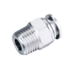 Picture of SSC04-M5 - Stud Male - Stainless Steel Fitting - 4mm Tube To 1/2" Male Thread - Stainless Steel