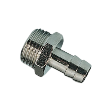 Picture of 119Z1214 - Hose Adaptor Male - Standard Fittings - 12mm Hose To 1/4" Male Thread - Brass