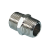 Picture of 1021818 - Nipple Taper - Standard Fittings - 1/8" Male Thread To 1/8" Male Thread - Brass