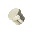 Picture of BZ-04A - Plug Male Paralell - Standard Fitting - 1/2" Male Thread - Nickel Plated Brass