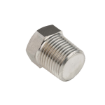 Picture of BZ-01A - Plug Male Paralell - Standard Fitting - 1/8" Male Thread - Nickel Plated Brass