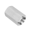 Picture of BA-04A - Sleeve - Standard Fitting - 1/2" Female Thread To 1/2" Female Thread - Nickel Plated Brass
