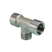 Picture of 11214 - Tee Piece Male - Standard Fittings - 1/4" Male Thread To 1/4" Female Thread with Male Tee - Brass
