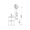 Picture of 64210 - Wall Mounted Grease Dispensing Kit For Drums 180-220 Kg, With Pump R 50:1 & Hose Reel P/N 8440.501