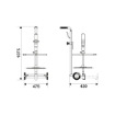 Picture of 64039 - Grease Dispenser Kit For Drums External Ø From 340 To 385 mm, Pump R 50:1, With Follower Plate & T