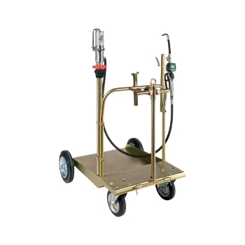 Picture of 37150 - Mobile Oil Dispenser For Drums 180-220 Kg With Pump R 5:1 - 18 L/Min, Trolley P/N 80201 & Oil Gun