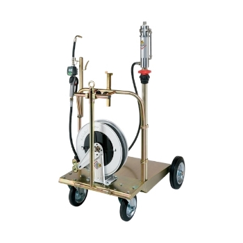 Picture of 35200 - Mobile Lube Unit For Drums 180-220 Kg, With Piston Pneumatic Pump R 3:1 - 14 L/Min, Trolley P/N 8020