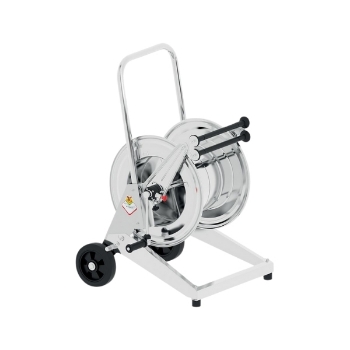 Picture of 246562.105 - Manual Trolley-Mounted Hose Reel In Stainless Steel Aisi 304, S.560, For Air-Water, 20 Bar, Without