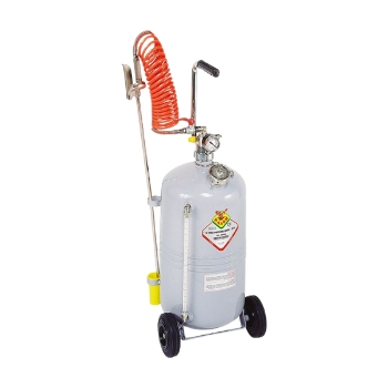 Picture of 23024 - Wheel Mounted Pressure Sprayer 24 Litre, Aisi 304 Painted Stainless Steel With Level Gauge