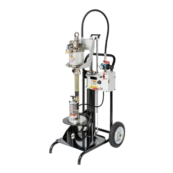 Picture of 12/12751P1NA - Single Column Ram Hoist For 18 ÷ 30 Kg Drums With 115Fmp/751, P/N 11/34 & Visible Air Bleeder