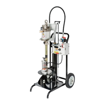 Picture of 22/12751P1NA - Single Column Ram Hoist For 18 ÷ 30 Kg Drums With Trolley With 115Fmp/751, P/N 11/34 & Visible Air