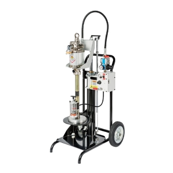 Picture of 22/12751P1NG - Single Column Ram Hoist For 18 ÷ 30 Kg Drums With Trolley With 115Fmp/751, P/N 11/34 Visible Air Ble