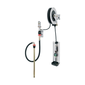 Picture of 35280 - Wall Mounted Kit For Oil & Similar With Pump R 3:1 - 14 L/Min, Oil Gun P/N 37758, Hose Reel P/N 84