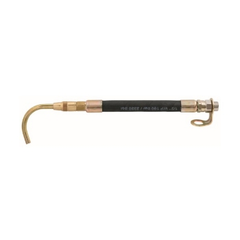 Picture of 38014 - Flexible Terminal For Oil Gun S. 1/2" 30Tp 40Al - 40Ap With Drip Catcher Nozzle Ø 8