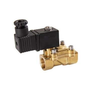 Picture of MEC-026-1960-004 - Brass Solenoid Valve For Oil 1/2" 60Lpm Max 1/2" 0.15-25 Bar