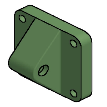 Picture of SETP04REM - Imperial Mine Cylinder Rear Male Mounting (R-Mount) 4 Inch R