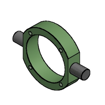 Picture of SETP06CTR - Imperial Mine Cylinder Centre Trunnion Mounting (H-Mount) 6