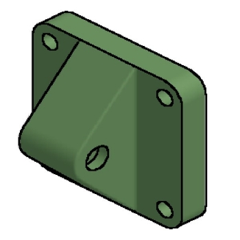 Picture of SETP08REM - Imperial Mine Cylinder Rear Male Mounting (R-Mount) 8 Inch R