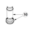 Picture of 15858000 - Transparent Vessel and Nut 