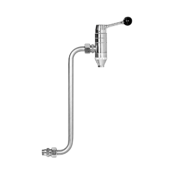 Picture of 376844 - Tap For Oil Bar In AISI 304 Stainless Steel with Connection To Pump