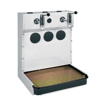 Picture of 37689 - Wall Mounted Oil Bar Equipped with 2 Taps and Drip Catcher Tray