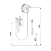 Picture of 45110 - Wall Mounted Suction Drainer For Oil/Similar, Antifreeze and Other Industrial Liquids