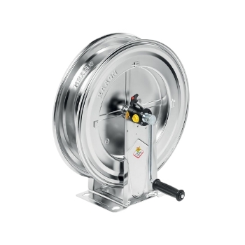 Picture of 75340.350 - Manual Hose Reel in AISI 304 Stainless Steel Series 530, for Hot Water, without Hose