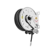 Picture of 8292.104 - Fixed Hose Reel in AISI 304 Series 290, for Air-Water, with Black Rubber Hose