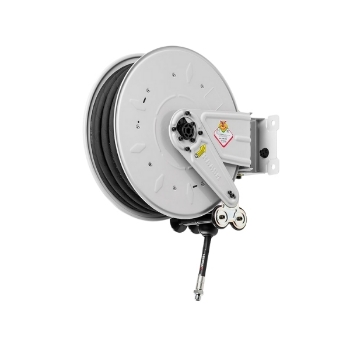 Picture of 8380.202 - Swivelling Hose Reel Series 390, for Air-Water, with Black Rubber Hose of 17m
