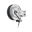 Picture of 8422.301 - Swivelling Hose Reel in AISI 304 Series 430, for Hot Water, with Black Rubber Hose of 12m