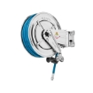 Picture of 8423.202 - Swivelling Hose Reel in AISI 304 Series 430, for Hot Water, with Hygienic Hose of 15m