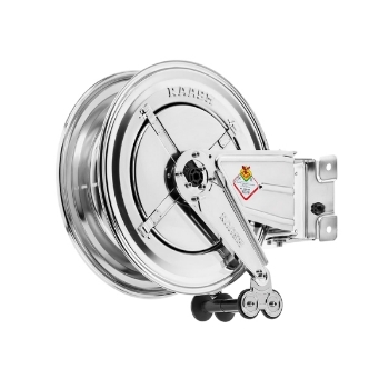 Picture of 8424.200 - Swivelling Hose Reel in AISI 304 Series 430, for Hot Water, 100 Bar, without Hose