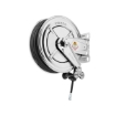 Picture of 8432.302 - Fixed Hose Reel in AISI 304 Series 430, for Hot Water, with Black Rubber Hose of 18m