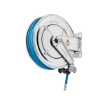Picture of 8533.101 - Fixed Hose Reel in AISI 304 Series 530, for Air-Water, with Hygienic Hose of 20m