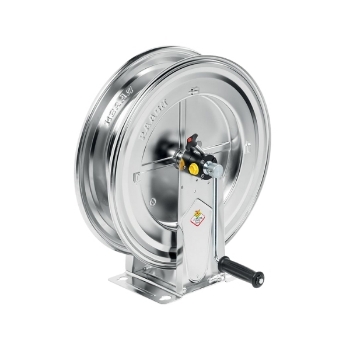 Picture of 75320.500 - Manual Hose Reel in AISI 304 Stainless Steel Series 530, for Grease, without Hose