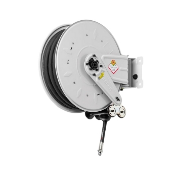 Picture of 8380.502 - Swivelling Hose Reel Series 390, for Grease, 400 Bar, with Black Rubber Hose