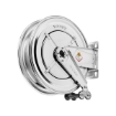 Picture of 8532.500 - Fixed Hose Reel in AISI 304 Stainless Steel Series 530, for Grease, without Hose