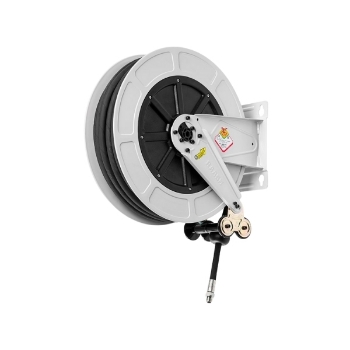 Picture of 9430.505 - Fixed Hose Reel in ABS, Series 430, for Grease, with Black Rubber Hose