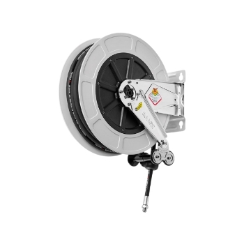 Picture of 9432.505 - Fixed Hose Reel in ABS Series 430, for Grease, with Black Rubber Hose