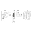 Picture of 8530.400-GF -  R650 Series Fixed Hose Reel - Oil/Grease/High-Pressure Water