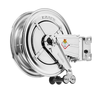 Picture of 8424.300 - Swivelling Hose Reel in AISI 304 Stainless Steel, Series 430, 200 Bar, Without Hose