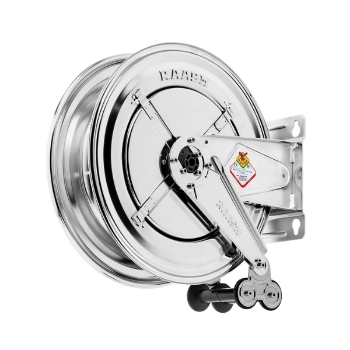 Picture of 8434.200/OX - Fixed Hose Reel in AISI 304 Stainless Steel Series 430, for Oxygen, Without Hose