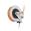 Picture of 8530.802 - Fixed Hose Reel Series 530, for LPG-NAT. Gas, 20 Bar, Black Hose of 28m Length