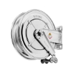 Picture of 8534.250/OX - Fixed Hose Reel in AISI 304 Stainless Steel Series 530, for Oxygen, Without Hose