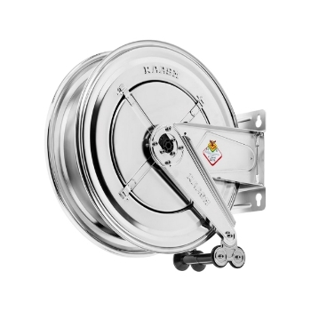 Picture of 8534.250/OX - Fixed Hose Reel in AISI 304 Stainless Steel Series 530, for Oxygen, Without Hose