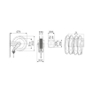 Picture of 8540.709 - Fixed Hose Reel Series 540, for Welding, 20 Bar, Twin Gum Hose SBR/EPDM