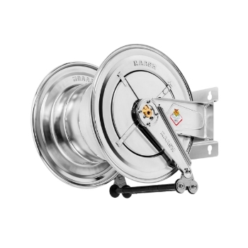 Picture of 8564.200/OX - Fixed Hose Reel in AISI 304 Stainless Steel Series 560, for Oxygen, Without Hose