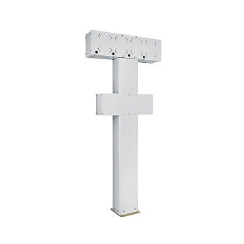 Picture of 39336 - Double Sided Service Column with 1 Support for 3+3 Hose Reels